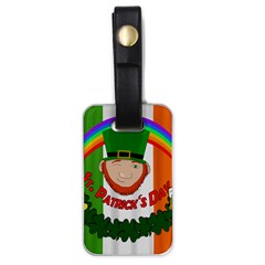 St  Patricks Day  Luggage Tags (one Side)  by Valentinaart