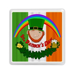 St  Patricks Day  Memory Card Reader (square)  by Valentinaart