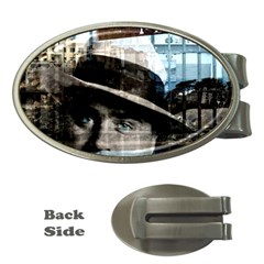 Al Capone  Money Clips (oval)  by Valentinaart