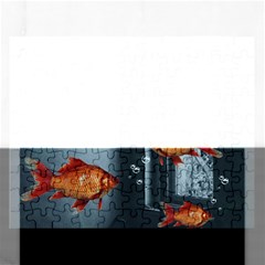 Natural Habitat Rectangular Jigsaw Puzzl by Valentinaart