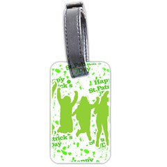 Saint Patrick Motif Luggage Tags (two Sides) by dflcprints