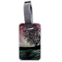 Sky Landscape Nature Clouds Luggage Tags (two Sides) by Simbadda