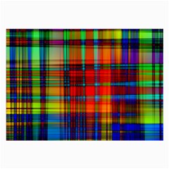 Abstract Color Background Form Large Glasses Cloth by Simbadda