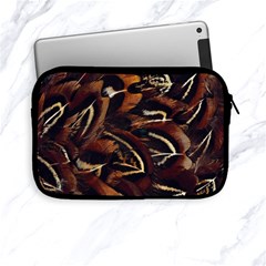 Feathers Bird Black Apple Ipad Mini Zipper Cases by Simbadda