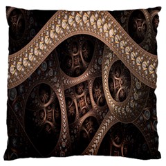 Patterns Dive Background Standard Flano Cushion Case (two Sides) by Simbadda