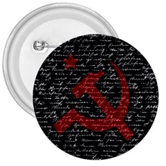 Communism  3  Buttons by Valentinaart