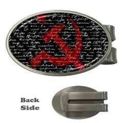 Communism  Money Clips (oval)  by Valentinaart