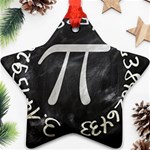 Pi Star Ornament (Two Sides) Back