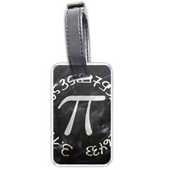 Pi Luggage Tags (one Side)  by Valentinaart