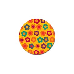 Floral Pattern Golf Ball Marker by Valentinaart