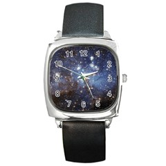 Large Magellanic Cloud Square Metal Watch by SpaceShop