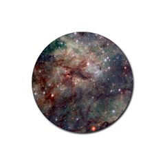 Tarantula Nebula Rubber Coaster (round)  by SpaceShop