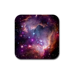 Small Magellanic Cloud Rubber Square Coaster (4 Pack)  by SpaceShop