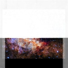 Celestial Fireworks Rectangular Jigsaw Puzzl by SpaceShop