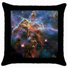 Pillar And Jets Throw Pillow Case (black) by SpaceShop