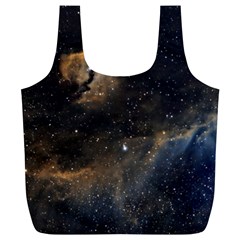 Seagull Nebula Full Print Recycle Bags (l)  by SpaceShop