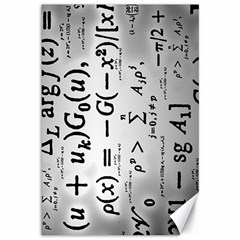 Science Formulas Canvas 12  X 18   by Simbadda