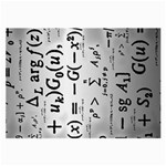 Science Formulas Large Glasses Cloth (2-Side) Front