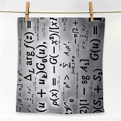 Science Formulas Face Towel by Simbadda