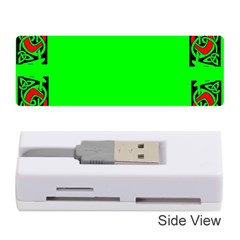 Decorative Corners Memory Card Reader (stick)  by Simbadda