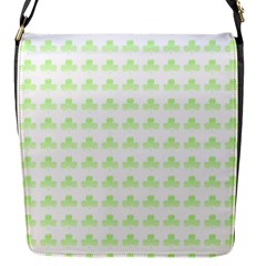 Shamrock Irish St Patrick S Day Flap Messenger Bag (s) by Simbadda