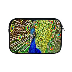 Graphic Painting Of A Peacock Apple Ipad Mini Zipper Cases by Simbadda