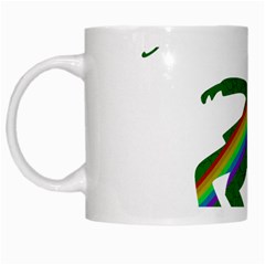 St  Patricks White Mugs by Valentinaart