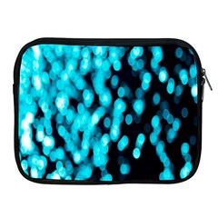 Bokeh Background In Blue Color Apple Ipad 2/3/4 Zipper Cases by Amaryn4rt