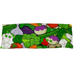 Vegetables  Body Pillow Case Dakimakura (two Sides) by Valentinaart