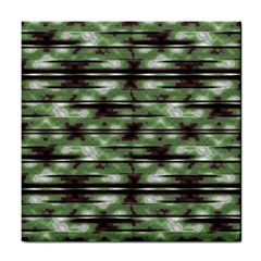 Stripes Camo Pattern Print Tile Coasters by dflcprints