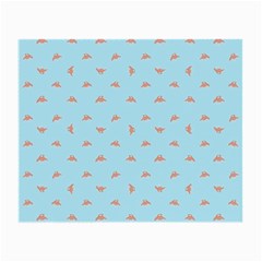 Spaceship Cartoon Pattern Drawing Small Glasses Cloth by dflcprints