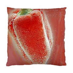 Red Pepper And Bubbles Standard Cushion Case (one Side) by Amaryn4rt