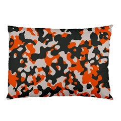 Camouflage Texture Patterns Pillow Case by Simbadda