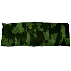 Camouflage Green Army Texture Body Pillow Case (dakimakura) by Simbadda