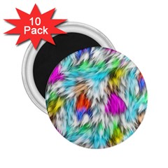 Fur Fabric 2 25  Magnets (10 Pack)  by Simbadda