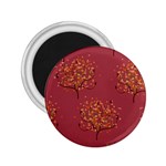 Beautiful Tree Background Pattern 2.25  Magnets Front