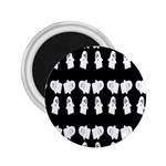 Cute Ghost Pattern 2.25  Magnets Front