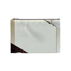 Greeting Card Coffee Mood Cosmetic Bag (medium)  by Simbadda