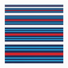 Martini Style Racing Tape Blue Red White Medium Glasses Cloth (2-side) by Mariart