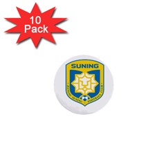 Jiangsu Suning F C  1  Mini Buttons (10 Pack)  by Valentinaart