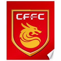 Hebei China Fortune F C  Canvas 11  X 14   by Valentinaart