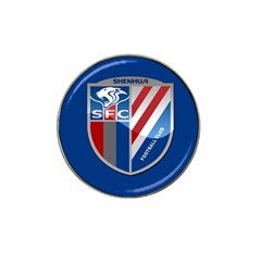 Shanghai Greenland Shenhua F C  Hat Clip Ball Marker (4 Pack) by Valentinaart