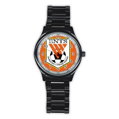 Shandong Luneng Taishan F C  Stainless Steel Round Watch by Valentinaart