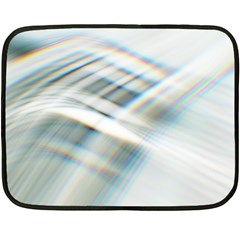 Business Background Abstract Fleece Blanket (mini) by Simbadda