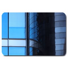 Modern Office Window Architecture Detail Large Doormat  by Simbadda