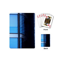 Modern Office Window Architecture Detail Playing Cards (mini)  by Simbadda