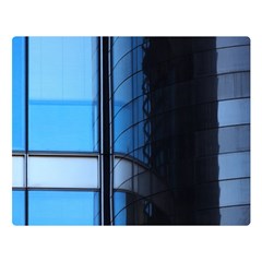 Modern Office Window Architecture Detail Double Sided Flano Blanket (large)  by Simbadda