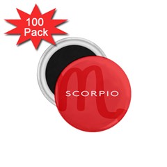 Zodiac Scorpio 1 75  Magnets (100 Pack)  by Mariart