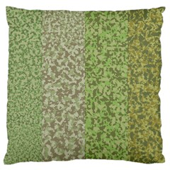 Camo Pack Initial Camouflage Large Cushion Case (one Side) by Mariart