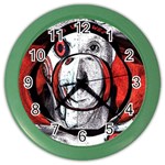 Jigsaw Color Wall Clocks Front